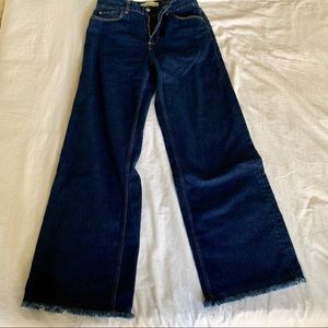 ZARA Basic Women’s Denim Wide Leg Jeans